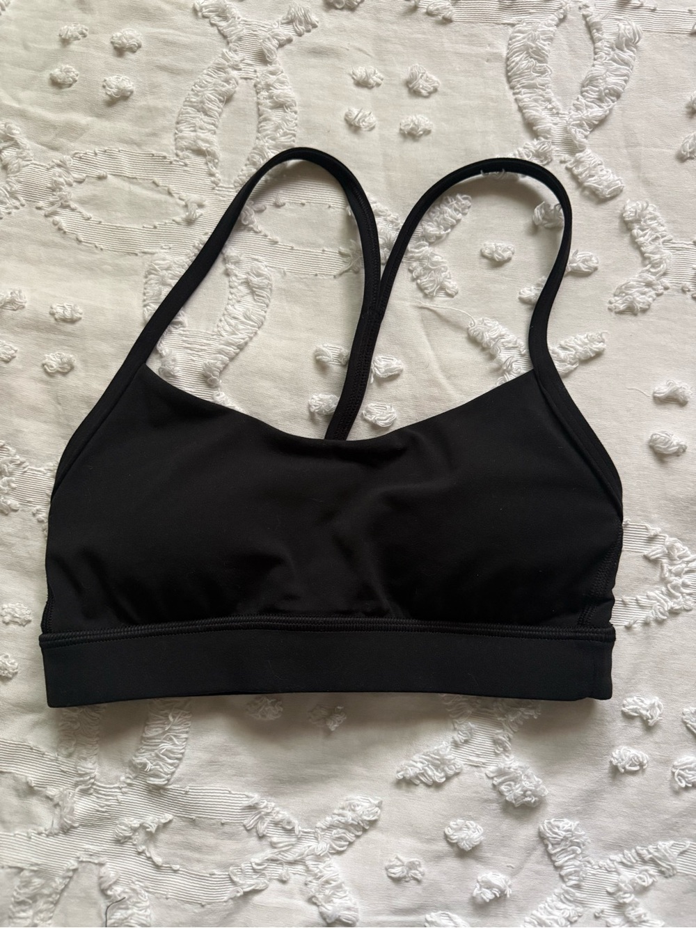 Lululemon black sports bra